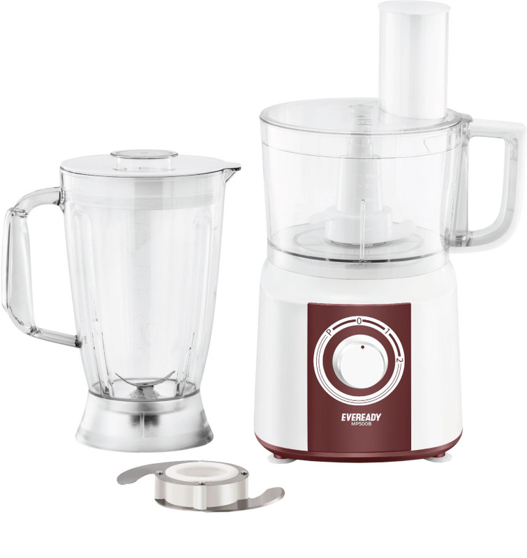 Eveready Mp500B 500 W Food Processor(White, Brown)