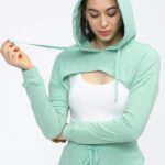 Tokyo Talkies Full Sleeve Self Design Women Sweatshirt