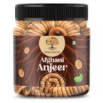 Royal Roots Big Size Afghani Anjeer 1000Gm | Soft Juicy Dried Figs Dry Fruit | No Added Sugar | Rich Source Of Fiber | Low In Fat | Healthy Snack Jar Pack | Anjeer For Winter | Jumbo Size Anjir