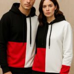 Divra Clothing Full Sleeve Color Block Women Sweatshirt