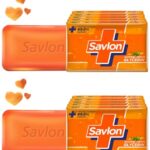 Savlon Moisturizing Glycerin Soap Bar With Germ Protection, Pack Of 10-125G Each