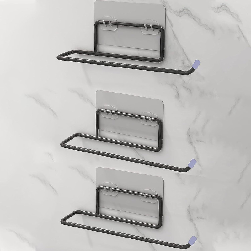 Impulse By Plantex Self Adhesive Gi Steel Toilet Paper Roll Holder/Tissue Roll Holder For Bathroom- Steel Toilet Paper Holder