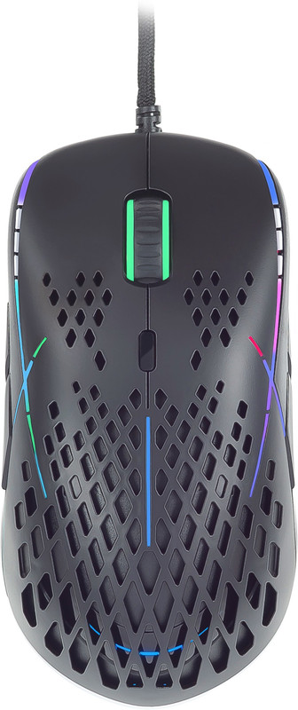 Cosmic Byte Zero-G Wired Ambidextrous Optical  Gaming Mouse(Usb 2.0, Black)