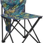 Kiara Quality First Portable & Folding Camping Chair | Best For Fishing, Beach, Hiking And Traveling Polyester Office Folding Chair(Multicolor, Pre-Assembled)