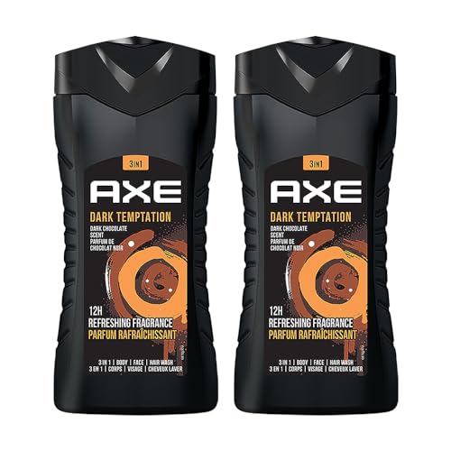 Axe Dark Temptation Shower Gel, 250 Ml (Pack Of 2)