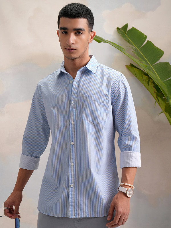 Highlander Men Printed Formal Multicolor Shirt