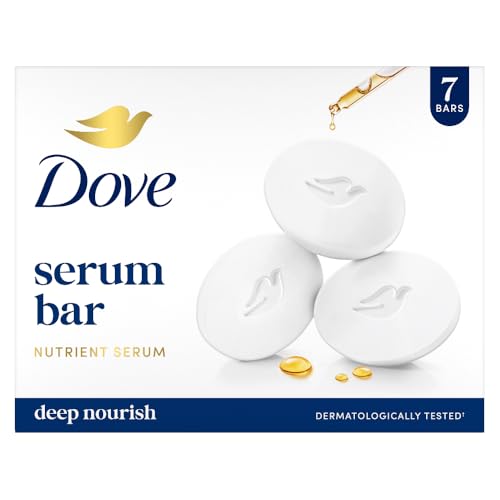 Dove Serum Bar | With Nutrient Serum | Deep Nourish | 875G (125G X 7)