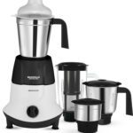 Maharaja Whiteline Mx-278 750 W Mixer Grinder(Odacio Elite | 4 Jars | White, Black)