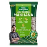 Tata Sampann High Protein Makhana (Foxnut) 200 G, Phool Makhana For Prasadam, Healthy Snacking, Fasting