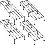 Decorexperts Lop Plant Container Set(Pack Of 4, Metal)