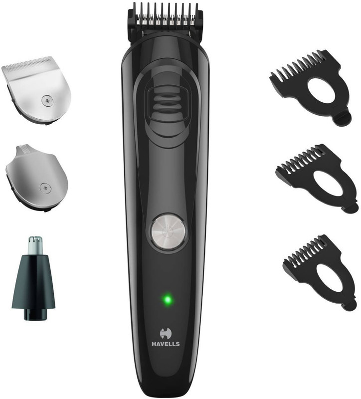 Havells Gs6400 Grooming Kit 50 Mins Runtime 6 Length Settings(Black)