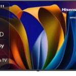 Hisense E6N 108 Cm (43 Inch) Ultra Hd (4K) Led Smart Google Tv With Dolby Vision Atmos, Dts Virtual X And 4K Ai Upscaler(43E6N)