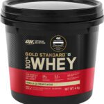Optimum Nutrition (On) Gold Standard 100% Whey Protein Powder – Primary Source Isolate Whey Protein(4 Kg, Vanilla Ice Cream)