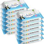 Klara 99% Pure Water Baby Wipes With Aloe Vera | Rash-Free & Paraben-Free | Pack Of 12(12 Wipes)
