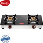Pigeon Popular Cooktop Glass Manual Gas Stove(2 Burners)