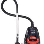 Agaro Icon Bagless Dry Vacuum Cleaner Up To 24 Kpa Variable Suction With Cyclonic Technology,(Black, Red)