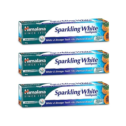 Himalaya Sparkling White Toothpaste 150G (Po3)