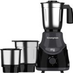 Crompton Ds 500 W Mixer Grinder(Acgm-Ds500W3J Blk | 3 Jars | Black & Grey)