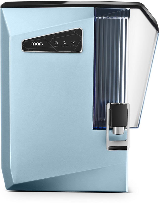 Marq By Flipkart Clario 7 L Ro + Uf + Uv + Copper + Alkaline + Mineralizer Water Purifier(Blue)