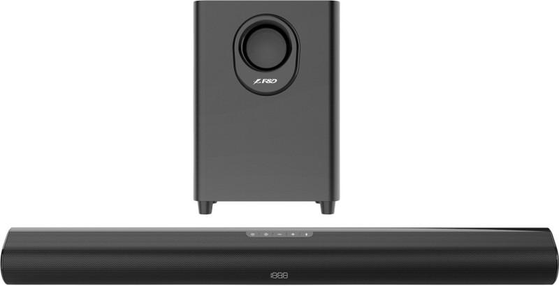 F&D Ht-330 80 W Bluetooth Soundbar(Black, Stereo Channel)