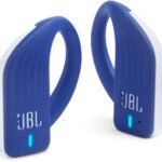 Jbl Endurance Peak Ipx7 Rated And 24Hrs Battery Life True Wireless Bluetooth Gaming(White, Blue, True Wireless)