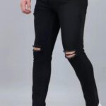 Spenze Slim Men Black Jeans