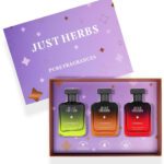 Just Herbs Pure Fragrances Intense Oud Trio Perfume Set Of 3 – 50Ml Eau De Parfum  –  150 Ml(For Men & Women)