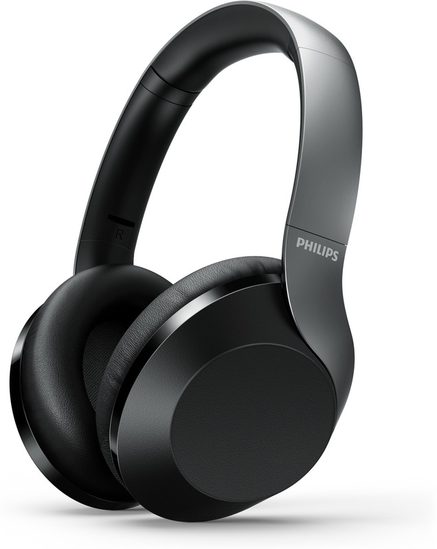 Philips Taph805Bk/10 Wireless Headphone With Touch Control, Active Noise Cancellation Bluetooth(Black, On The Ear)
