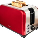 Hafele Electric Toaster, 930 W(Red) 220 W Pop Up Toaster(Red)
