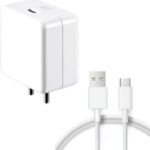 Oppo 80 W Supervooc 7.3 A Wall Charger For Mobile With Detachable Cable(White, Cable Included)