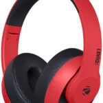 Zebronics Zeb Duke 1 Wireless Headphone With Mic Bluetooth(Red, On The Ear)
