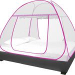 Raymond Home Polyester Adults Washable Estelle Mosquito Net(Pink, Tent)
