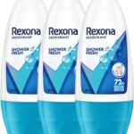 Rexona Shower Fresh Underarm Roll On Deodorant For Women (Po3) Deodorant Roll-On  –  For Women(150 Ml, Pack Of 3)