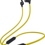 Sens Alvis 1 Bluetooth Neckband With Magnetic Earbuds Bluetooth Gaming(Lemon Yellow, In The Ear)
