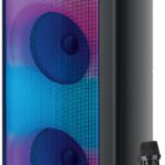 Intex Boombox 5000 Wireless Mic, Rgb Lightning 70 W Bluetooth Party Speaker(Black, Stereo Channel)