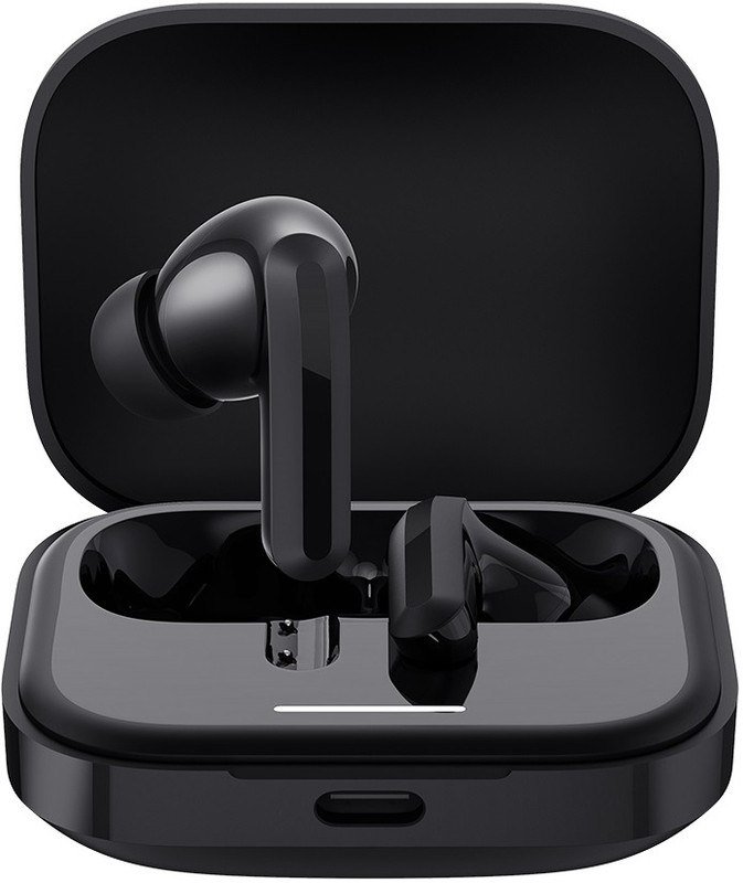 Mi Buds 5 With 46Db Hybrid Anc Earbuds, Quad-Mic Ai Enc , Dual Device Connection Bluetooth(Fusion Black, True Wireless)