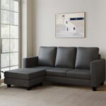 Westido Mubeley Fabric 4 Seater  Sofa(Finish Color – Grey, Diy(Do-It-Yourself))