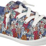 Skechers Beach Bingo – Mutt M Canvas Shoes For Women(Multicolor , 3)