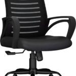 Flipkart Perfect Homes Sitwell Back Ergonomic Office Heavy Duty Black Mesh Office Executive Chair(Black, Diy(Do-It-Yourself))