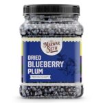 Marwar Seth Dried Blueberry Plum 500Gm | Whole & Naturally Sweet | High In Antioxidants & Fiber | Healthy Snack | Blueberry Dried Superfood | Premium Dry Fruit