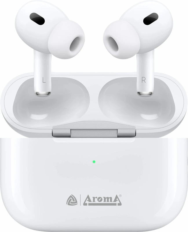 Aroma Nb121 Pods Upto 40 Hours Playtime* Type C Fast Charging Dual Pairing Earbuds Bluetooth(Ivory White, True Wireless)