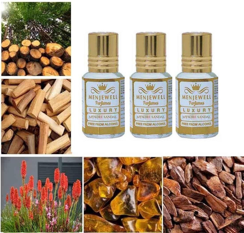 Menjewell Fragrances Mysore Sandle 18Ml (Itra/Attar/Sandalwood Perfume) Floral Attar(Sandalwood)