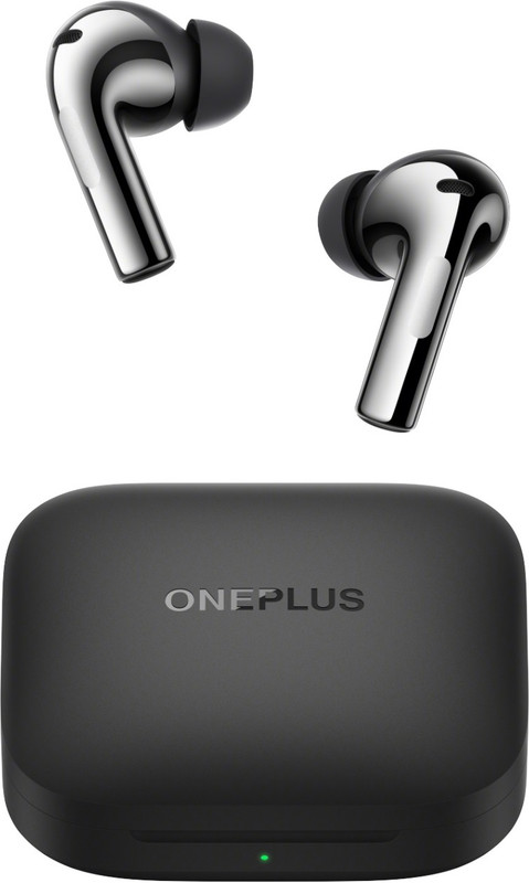 Oneplus Buds 3 Tws, In Ear Earbuds With Sliding Volume Control And 49Db Anc Bluetooth Gaming(Metallic Gray, True Wireless)