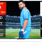 Tcl T6C 139 Cm (55 Inch) Qled Ultra Hd (4K) Smart Google Tv 2025 Edition With Hdr 10+ | Dolby Vision- Atmos 24W |120 Hz Game Accelerator (Dlg) | Metallic Bezel-Less(55T6C)