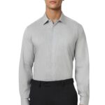 Van Heusen Men’S Modern Fit Shirt (Vhsfbcubf09932_Light Grey