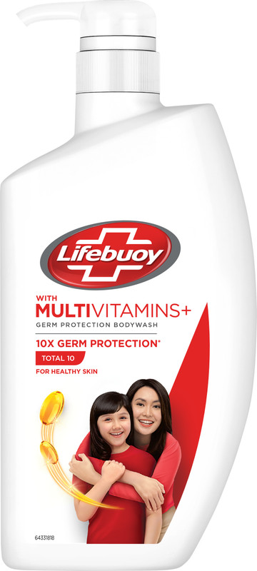 Lifebuoy Body Wash Total10 | Advanced Germ Protection And Cleanliness(1 L)
