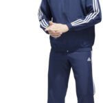 Adidas Striped Men Track Suit
