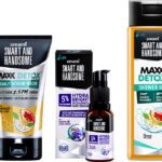 Smart And Handsome Brightening Face Serum 30Ml & Maxx Detox Scrub Wash 50G & Shower Gel 250Ml(3 Items In The Set)
