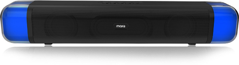 Marq By Flipkart 7H Battery, Dual Full Range Drivers, Dynamic Rgb Lights 16 W Bluetooth Speaker(Black, 2.0 Channel)