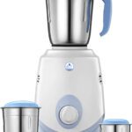 Grand Plus Long 550 W Mixer Grinder(Neo | 3 Jars | White, Sky Blue)